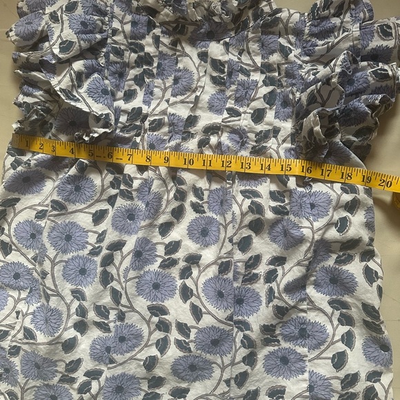 Victoria Dunn Blue Ruched Off-the-Shoulder Sundress - Picture 8 of 10